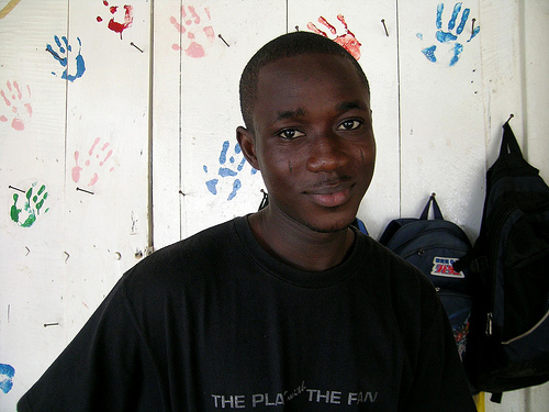 Junge aus Ghana
